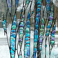 Image result for Fused Glass Window Art