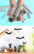 Image result for DIY Small Easy Halloween Window Bats