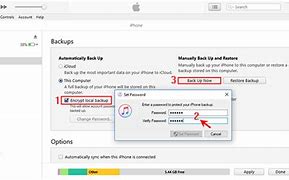 Image result for iPhone Backup Password Reset