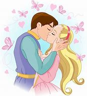 Image result for Cute Cartoon Couple Kiss