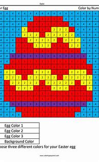 Image result for Color by Number Coloring Pages