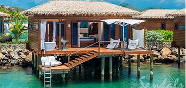 Image result for Vacation Huts On Water