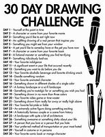 Image result for 30-Day Draw Challenge