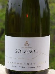 Image result for Vina Aquitania Chardonnay Sol Sol