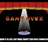 Image result for Mario Game Over Meme