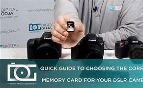Image result for DSLR Camera Memory Card