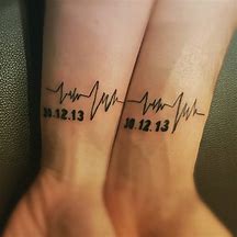 Image result for matching tattoo for couple with children