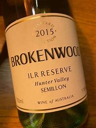 Bildergebnis für Brokenwood Semillon ILR Reserve