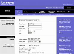 Image result for Router Wireless Settings Linksys