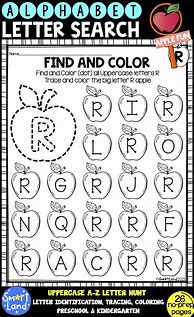 Image result for Find the Letters Activity Preschool