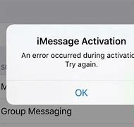 Image result for Error Activtaion iMessage