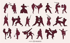 Image result for People Fighting Silhouette