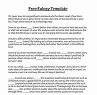 Image result for Eulogy Examples for Son