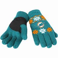 Image result for Miami Dolphins Football Gloves
