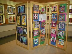 Image result for The Painted Parlour Art Display Ideas