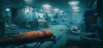 Image result for Zombie Emergency Room Background