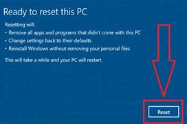 Image result for How Do You Reset a Laptop