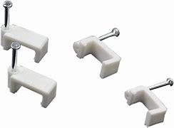 Image result for Ethernet Cable Wall Clips