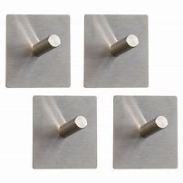 Image result for Adhesive Metal Hooks