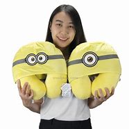 Image result for Snuggling with Minion Pillow