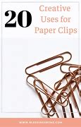 Image result for Paper Clip Uses