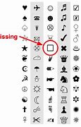 Image result for iPhone Symbols List