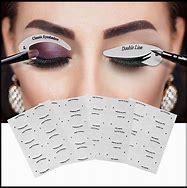 Image result for Makeup Eye D Signs with Eyeliner Stencil