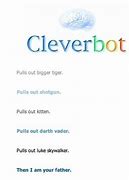 Image result for Funny Cleverbot Conversations