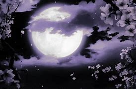 Image result for Anime Galaxy Moon GIF