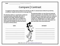 Image result for Compare and Contrast Grade 3