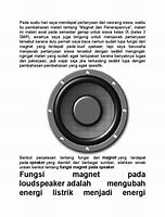 Image result for Fungsi Speaker