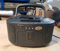 Image result for Aiwa Boombox CD Radio Cassette Player