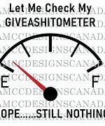 Image result for Give a Shit O Meter SVG