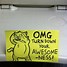 Image result for Kitchen Full of Post It Notes Funny