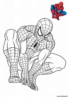 Disegni Di Spider Man Da Colorare Per Bambini