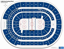 Image result for Amalie Arena Seating Chart Club 5