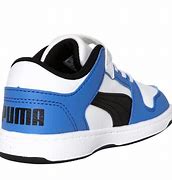 Image result for Puma Rebound Baby Blue High Tops