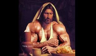 Image result for Buff Jesus Lifting the Weight of the Cross