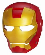 Image result for Iron Man Mask Cut Out