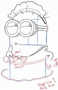 Image result for Simple Drawings of Phil Minion