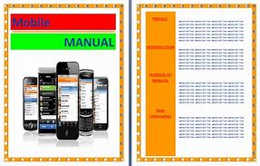 Image result for Phone User Manual Contents Page Font