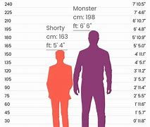 Image result for 5'1 Compared to 5'11