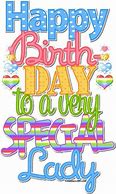 Image result for Free Clip Art Happy Birthday Female