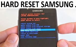 Image result for Samsung J5 Factory Reset Screen