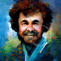 Image result for Ai Bob Ross Portrait