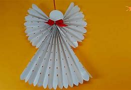 Image result for Folded Paper Angel Craft