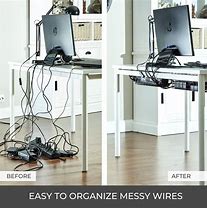 Image result for Perfect Desk Cable Management