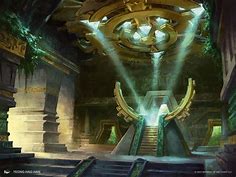 Sanctum of the Sun MtG Art from Rivals of Ixalan Set by Yeong-Hao Han ...