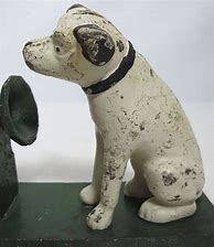 Image result for Vintage RCA Victor Dog Statue