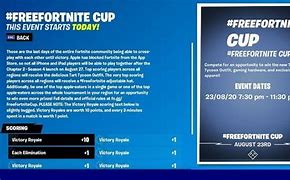 Image result for Free Fortnite Cup